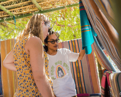 Traditional Hand Weaving Experience in Pringgasela