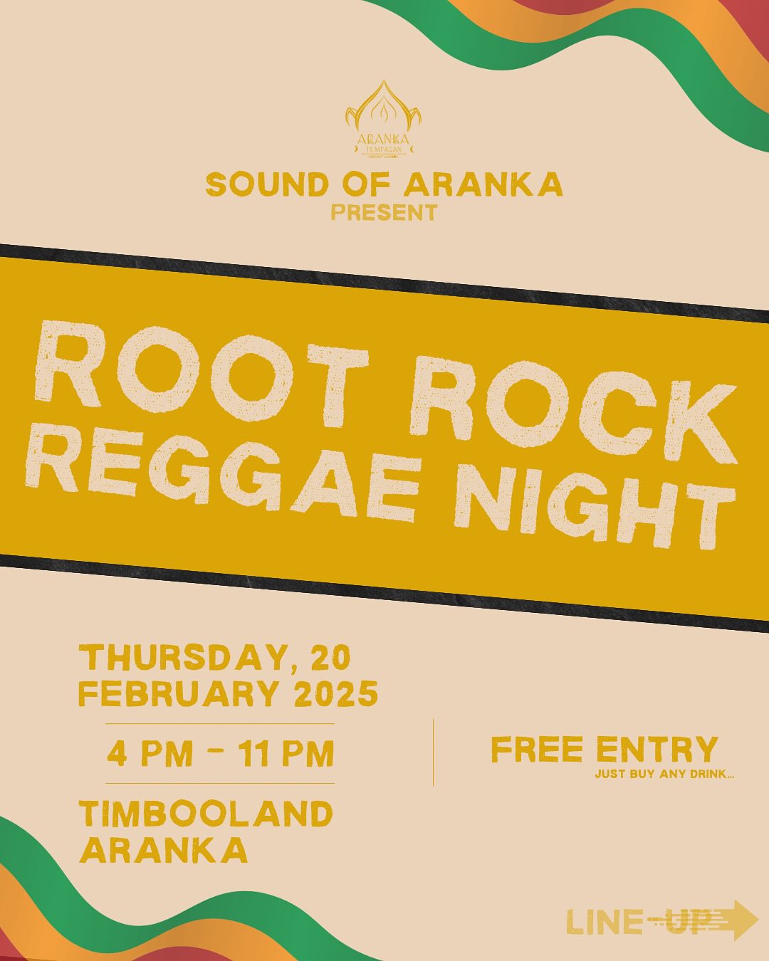 Root Rock Reggae Night